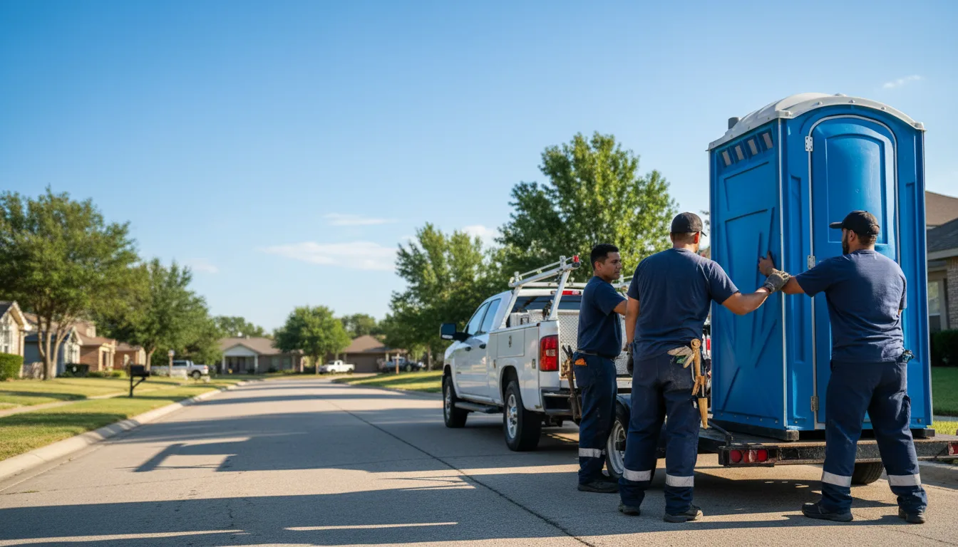 Portable Toilet Rental in Fresno, CA near me